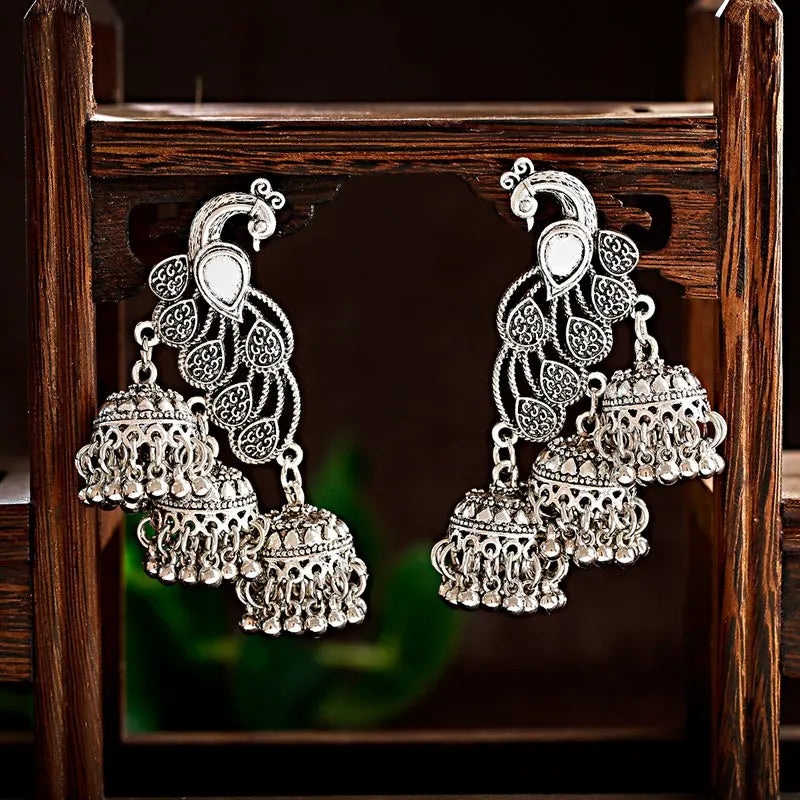 Vintage Ethnic Bollywood Indian Earrings