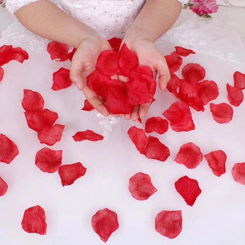 Romantic Artificial Rose Petals Bulk