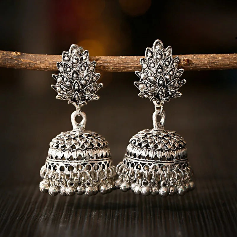 Boho Afghan Ethnic Drop Earrings