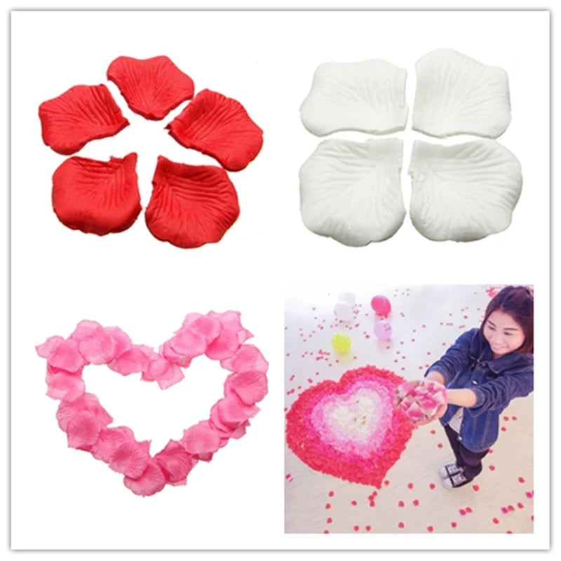 Romantic Artificial Rose Petals Bulk