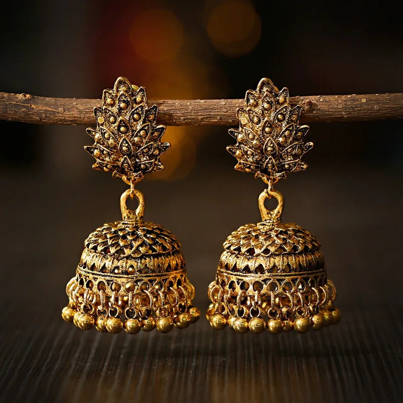 Boho Afghan Ethnic Drop Earrings