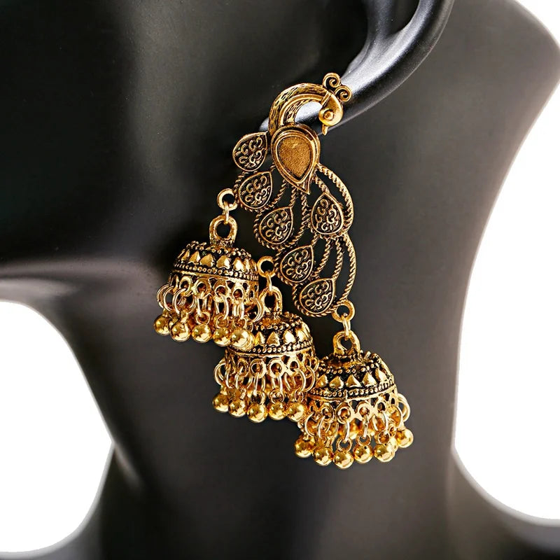 Vintage Ethnic Bollywood Indian Earrings