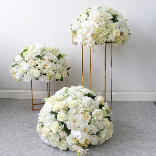 Silk Rose Hydrangea Wedding Decoration