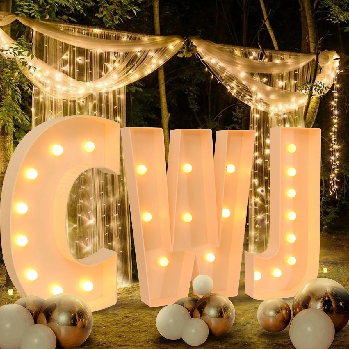 LED Light Letter Frame Box