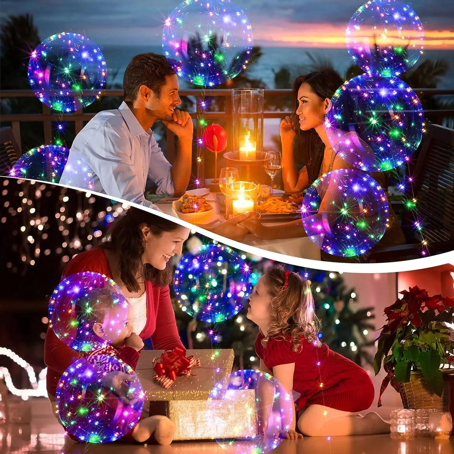 LED Light-Up Bobo Balloons