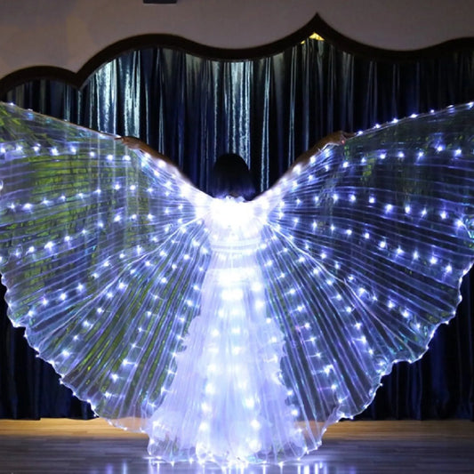 LED Fairy Wings Dance Cloak